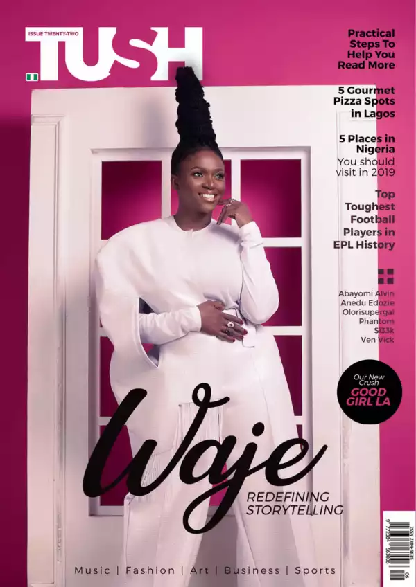 Singer, Waje Makes A Stunning Cover Appearance On Tushmagazine